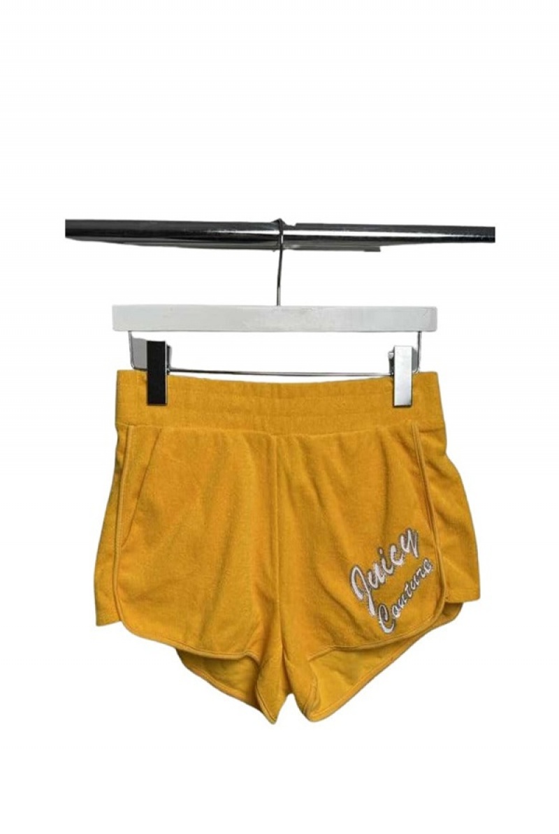 Pushpop Juicy Couture Terry Logo Retro Shorts—rejuiced | JC-SN651806