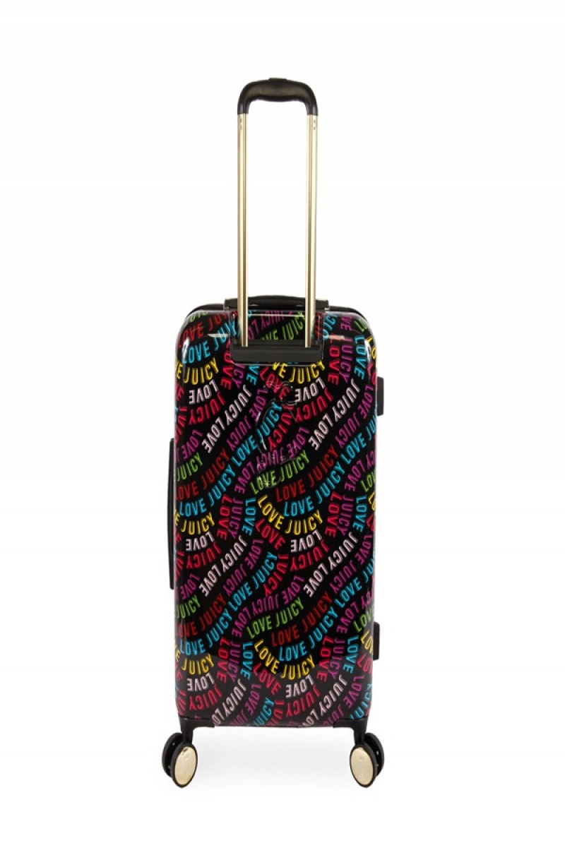 Rainbow Juicy Couture 3-piece Hardside Spinner Luggage Set | JC-SN651916