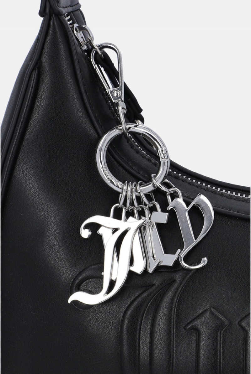 Silver Juicy Couture Charm Key Fob | JC-SN652315