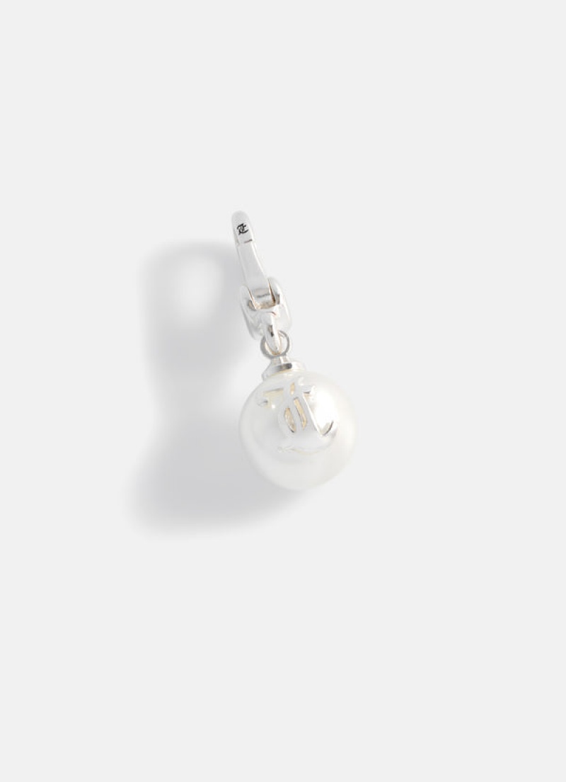 Silver Juicy Couture JC Pearl Charm | JC-SN652405