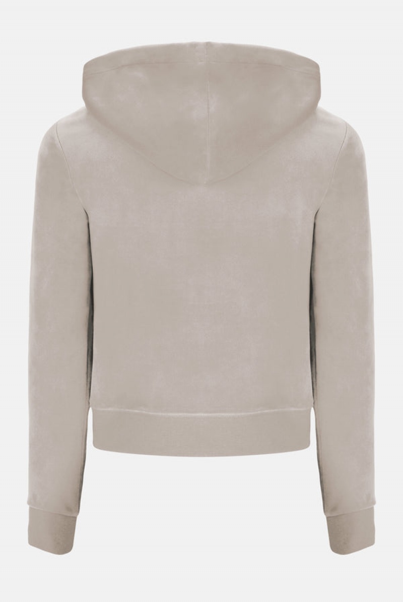 String Juicy Couture Classic Velour Robertson Hoodie | JC-SN652088