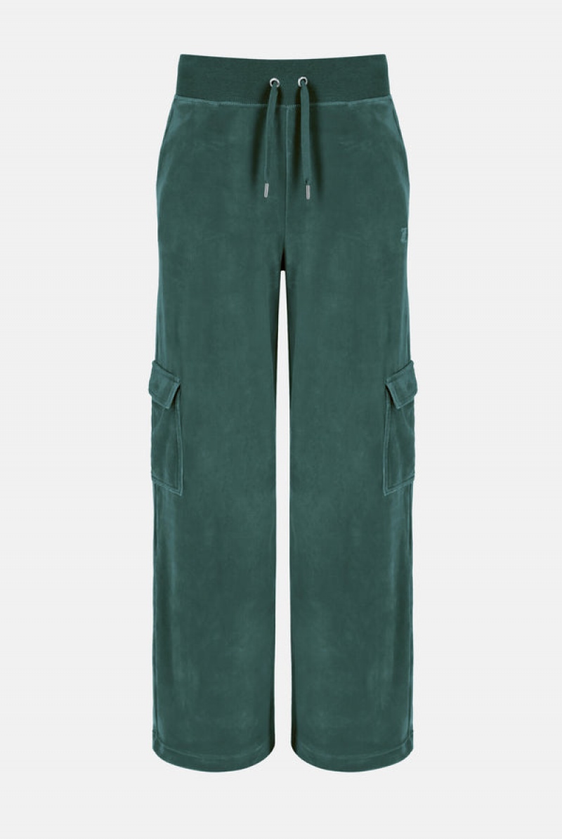 Thyme Juicy Couture Cargo Velour Diamante Trouser | JC-SN652006