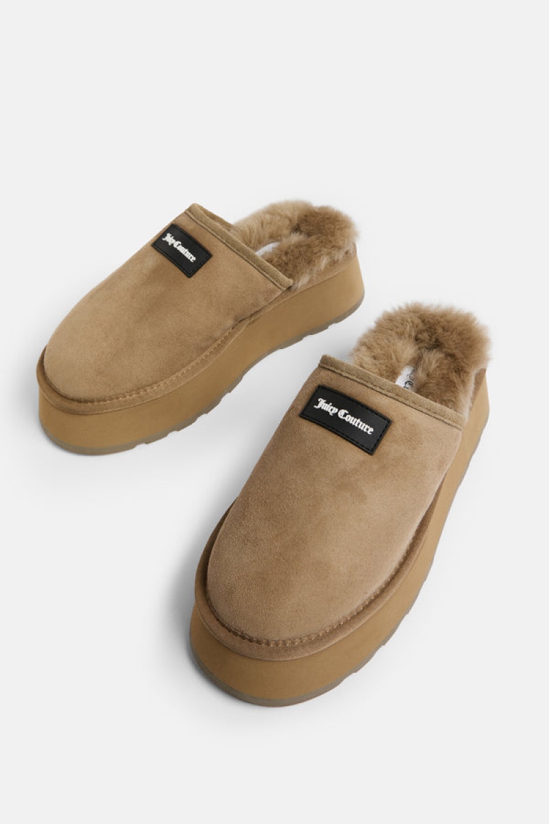 Thyme Juicy Couture Sheepskin Shearling Clog | JC-SN652188