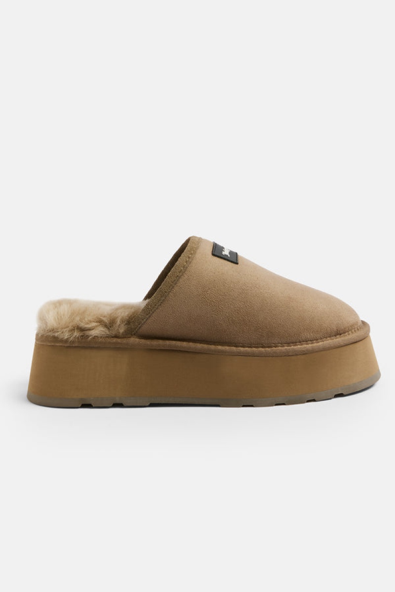 Thyme Juicy Couture Sheepskin Shearling Clog | JC-SN652188