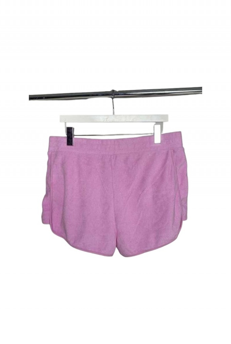 Violet Dusk Juicy Couture Terry Logo Retro Shorts—rejuiced | JC-SN651810